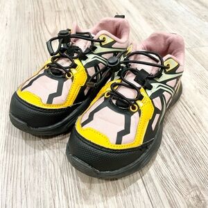 Zara Kids Athletic Sneakers - Pink, Mustard & Black